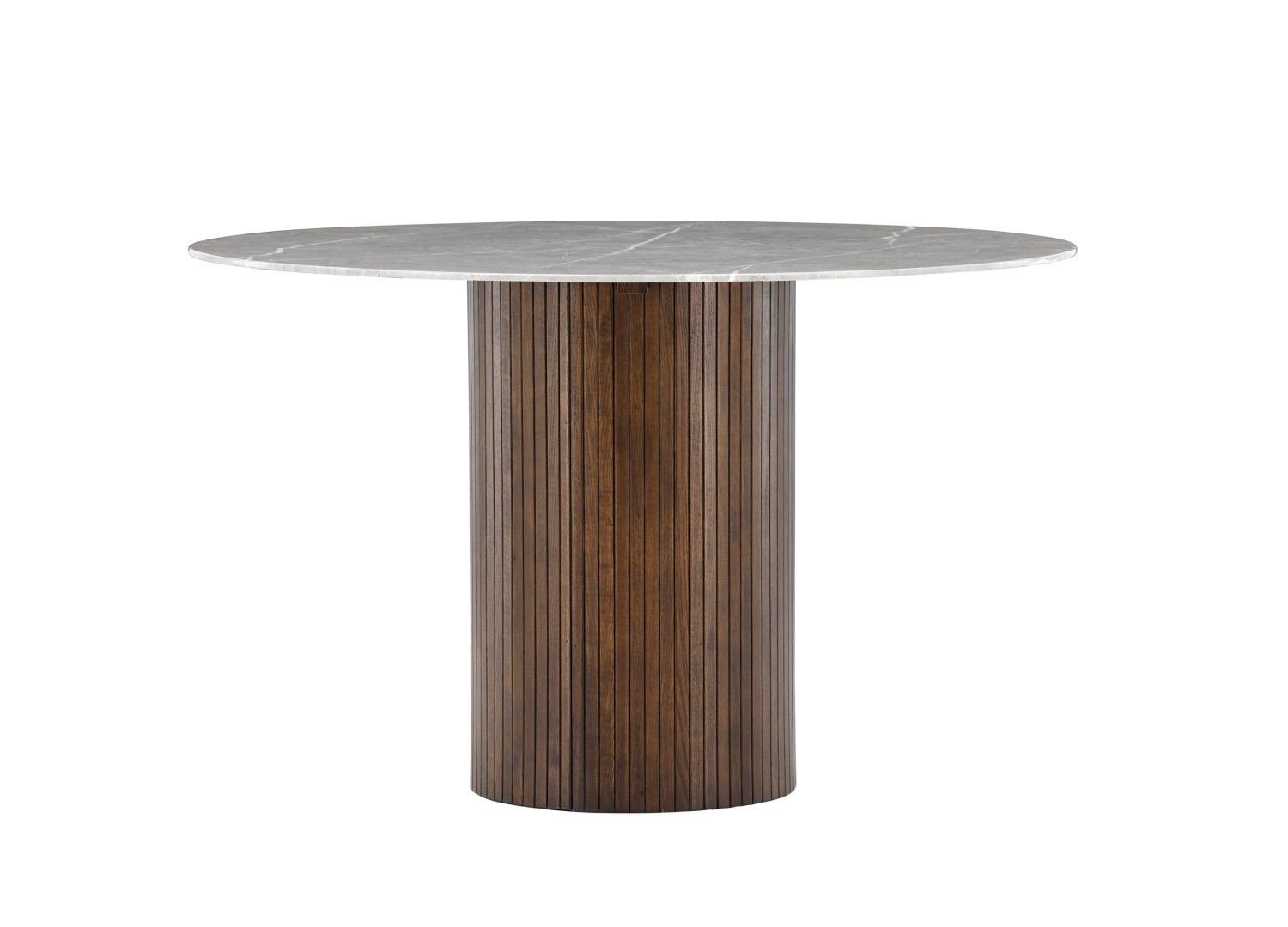 Détail de la table de repas Austin moka