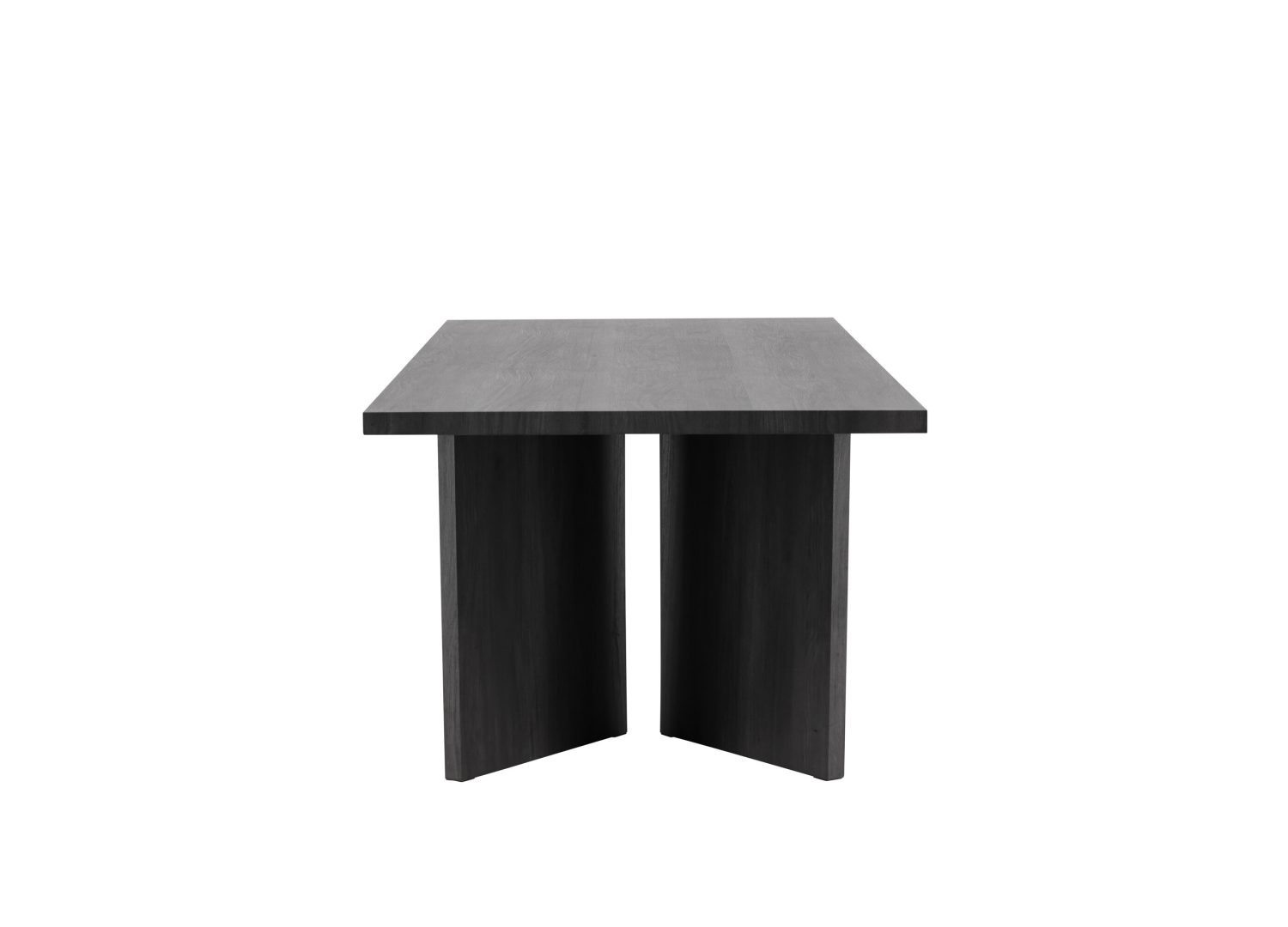 Détail de la table de repas Bassholmen noir