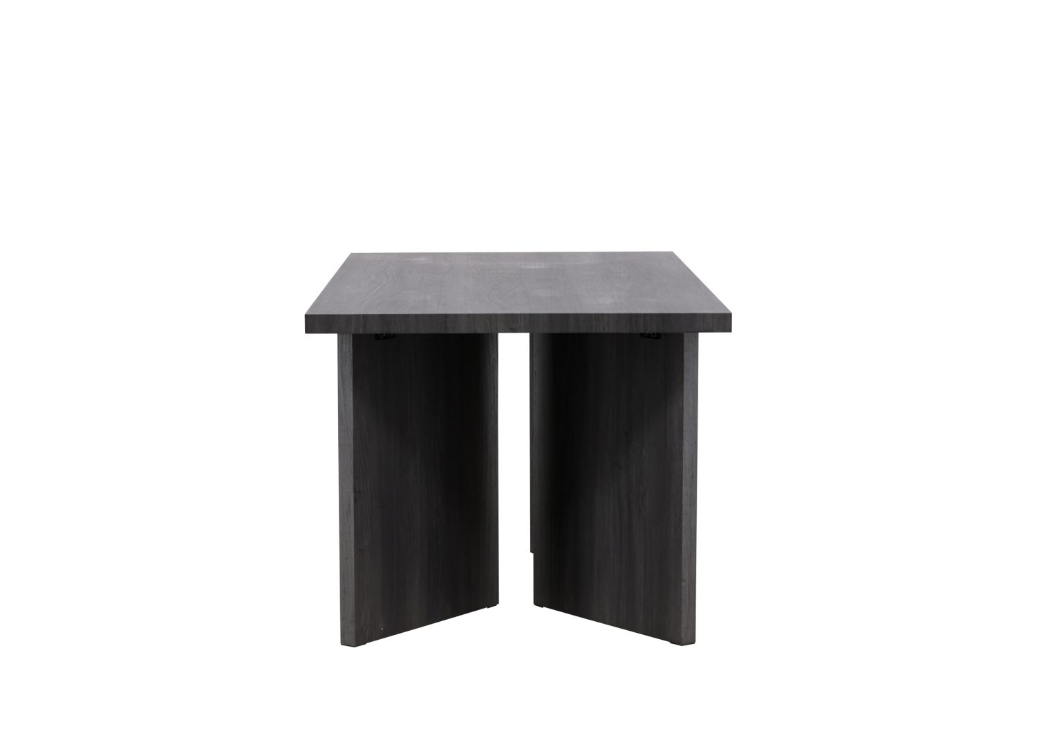 Détail de la table de repas Bassholmen noir