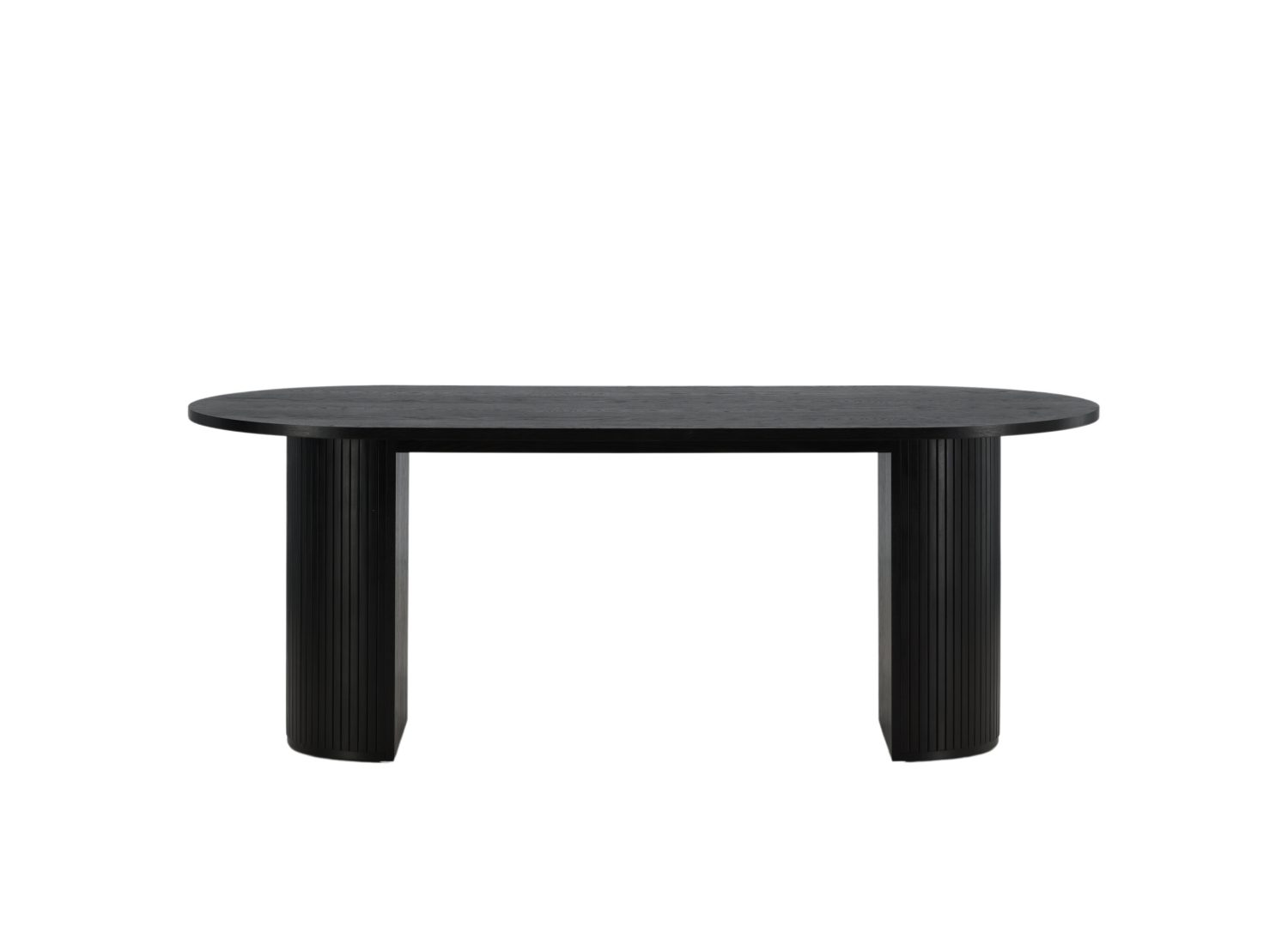 Détail de la table de repas Bianca noir