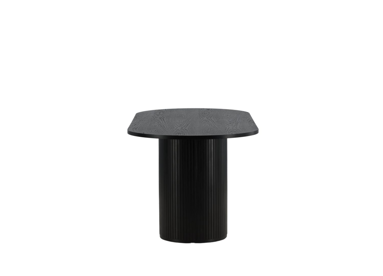 Détail de la table de repas Bianca noir