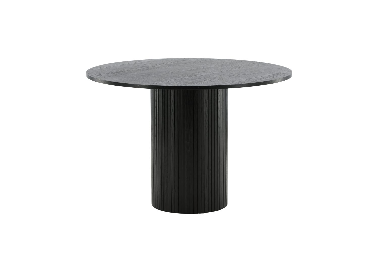Détail de la table de repas Bianca noir