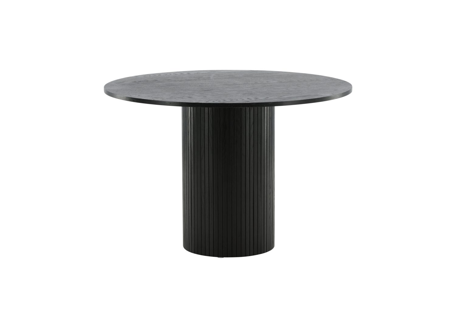 Vue produit de la table à manger Bianca noir