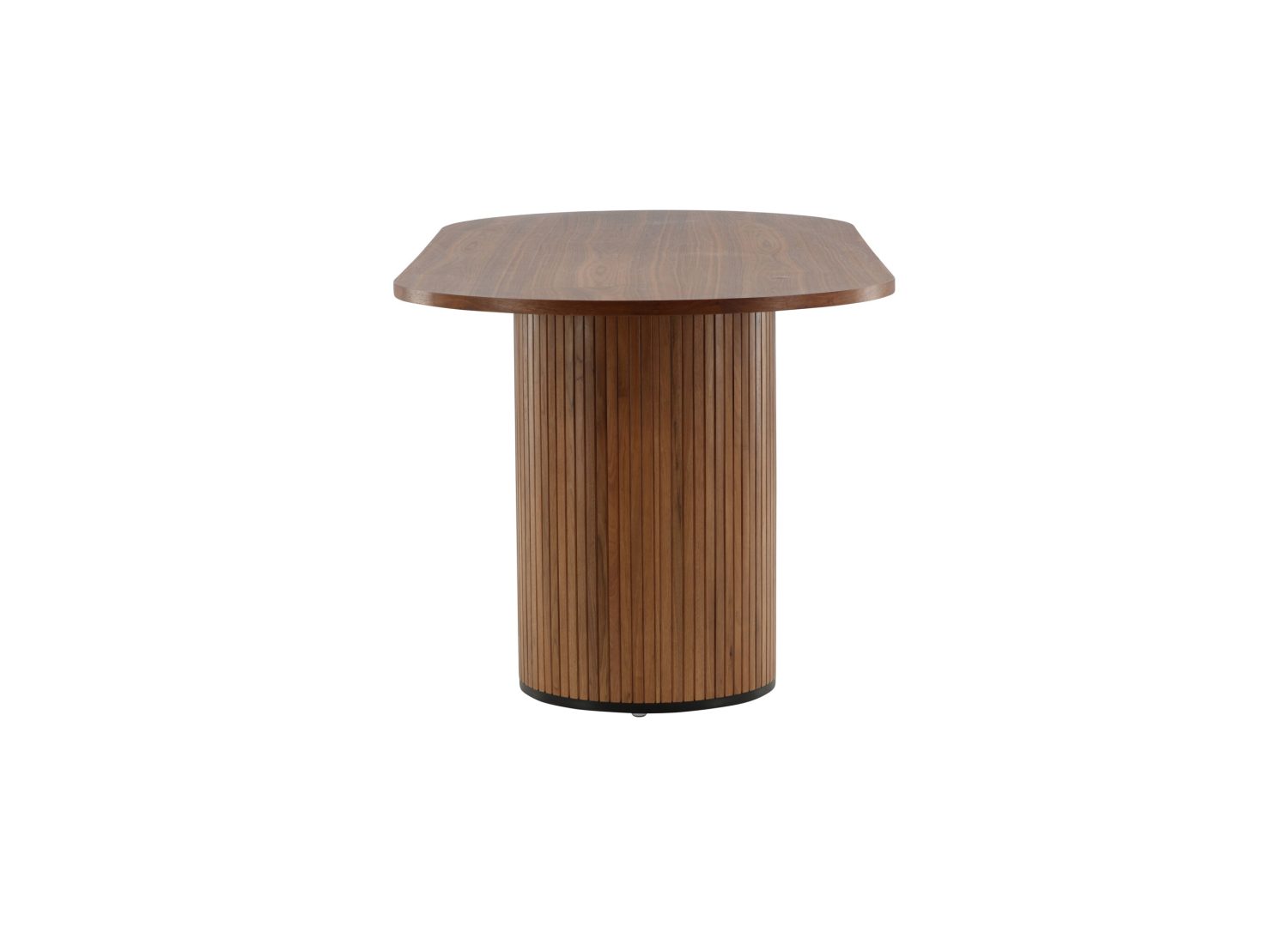 Table à manger Bianca noyer vue sous un autre angle
