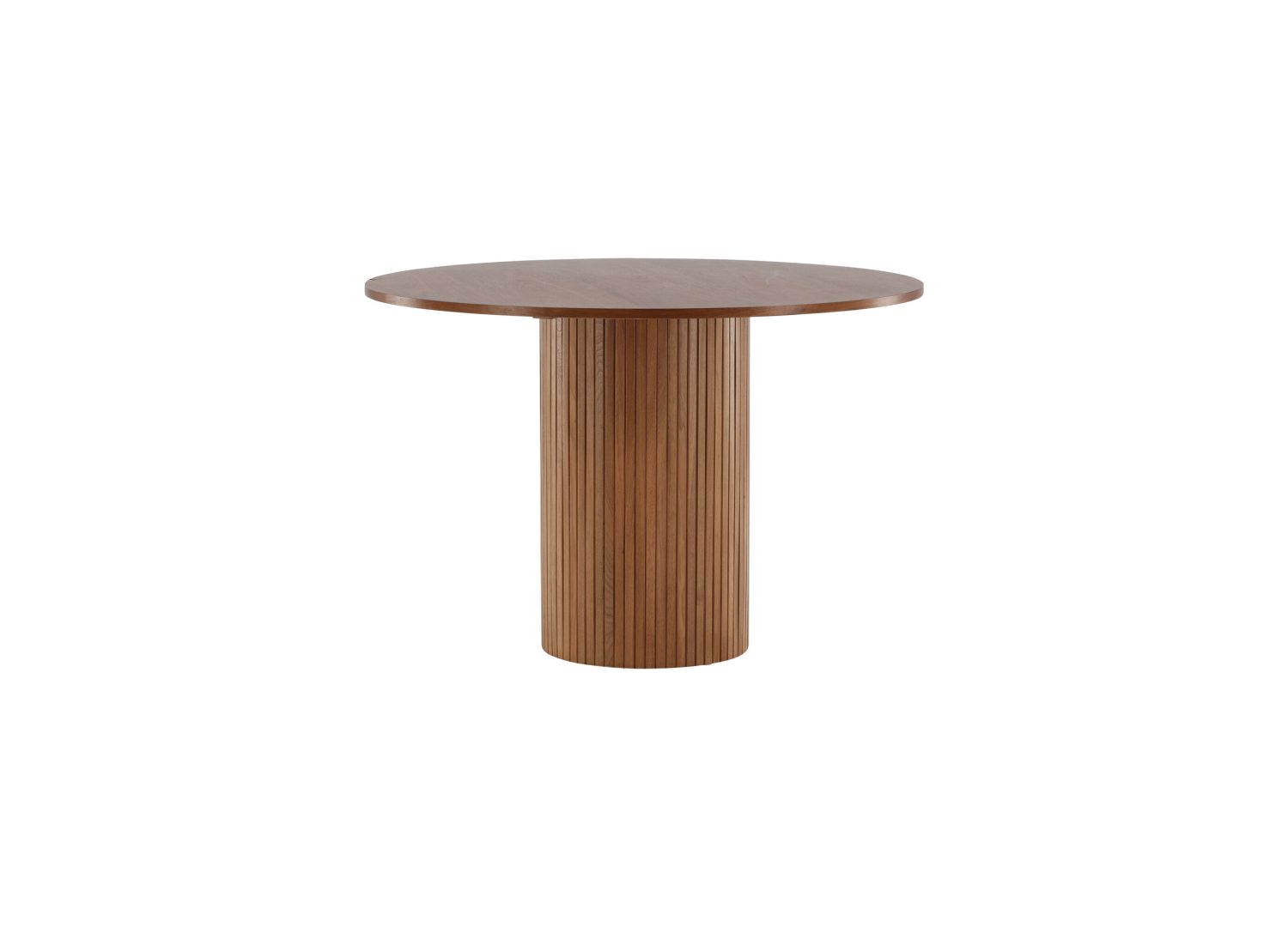 Table à manger Bianca noyer vue sous un autre angle
