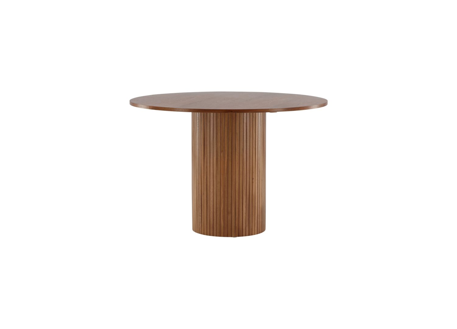Vue produit de la table à manger Bianca noyer