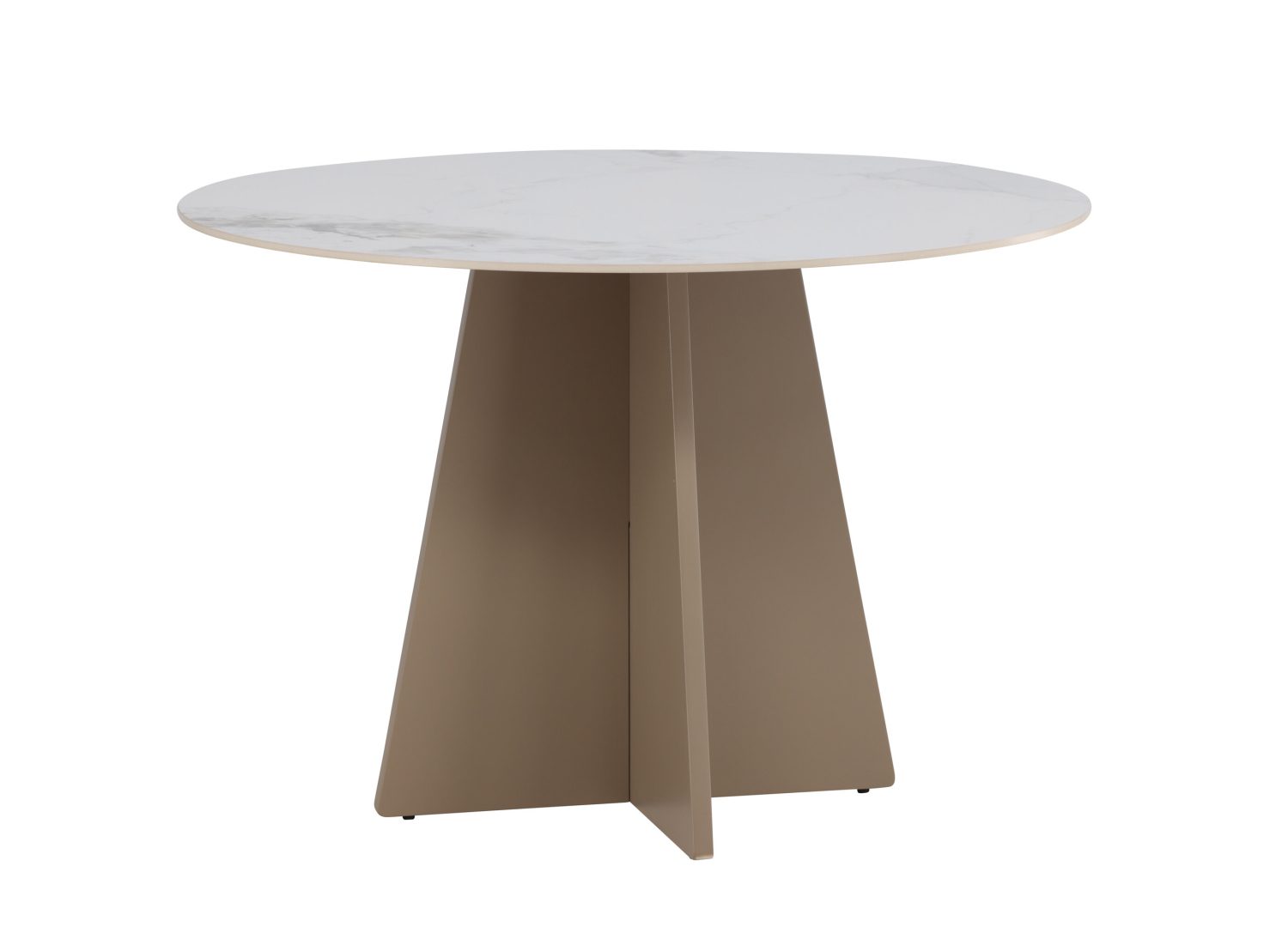 Table à manger Bootcut beige vue sous un autre angle