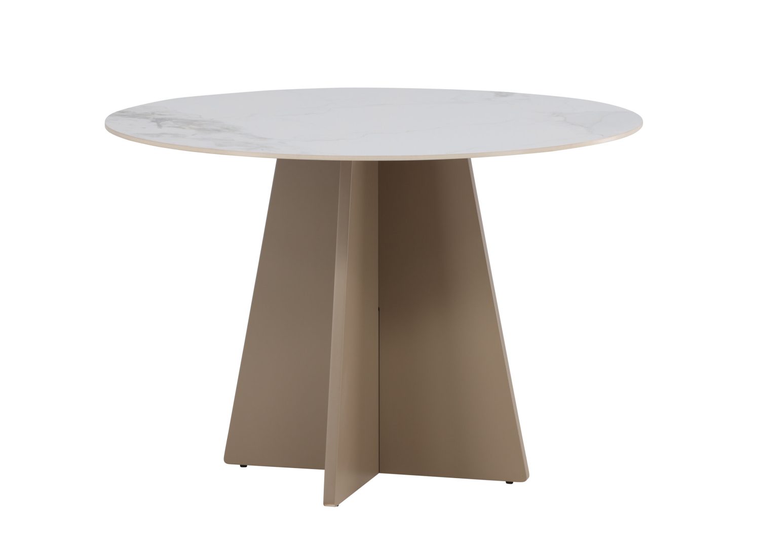 Vue produit de la table à manger Bootcut beige