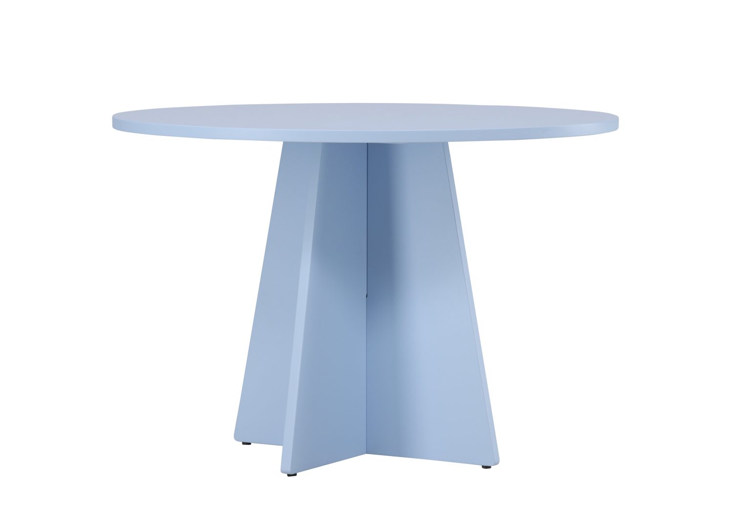 Table à manger Bootcut bleu vue sous un autre angle