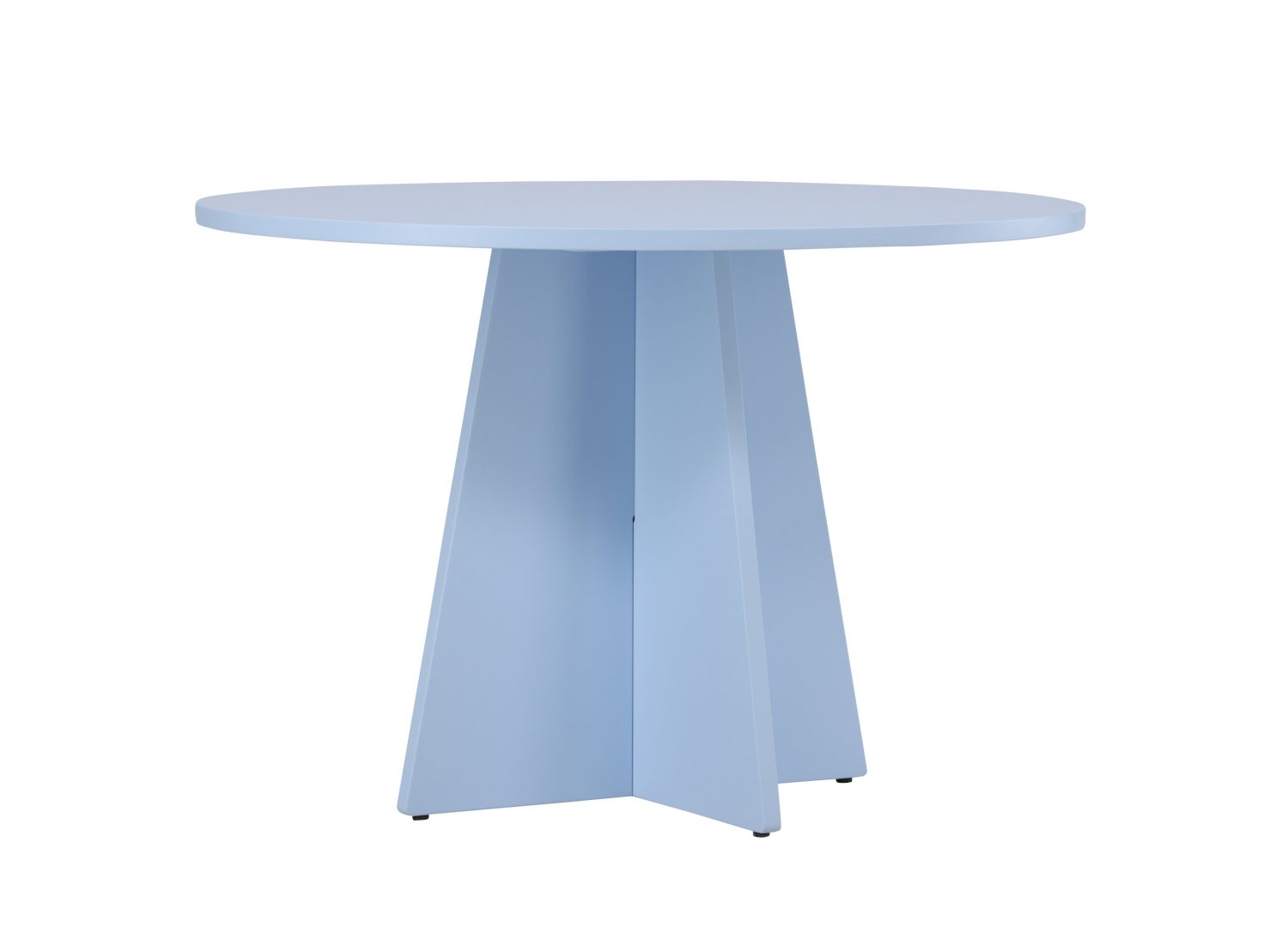 Vue produit de la table à manger Bootcut bleu