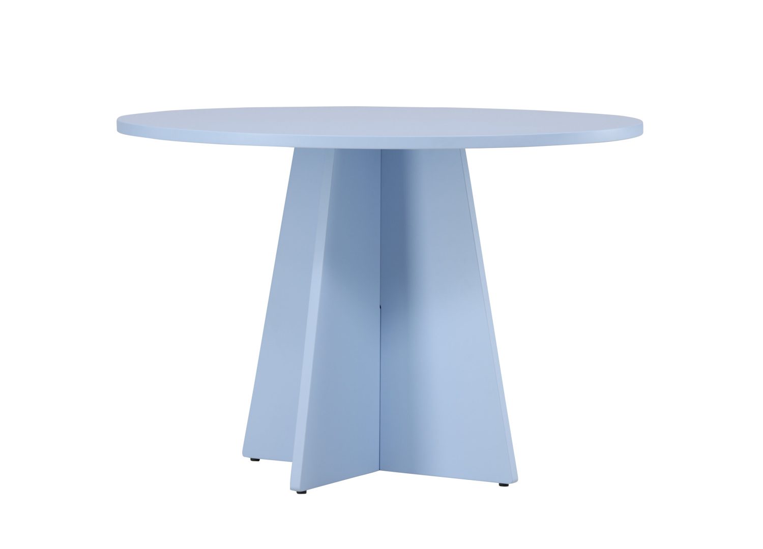 Table à manger Bootcut bleu vue sous un autre angle