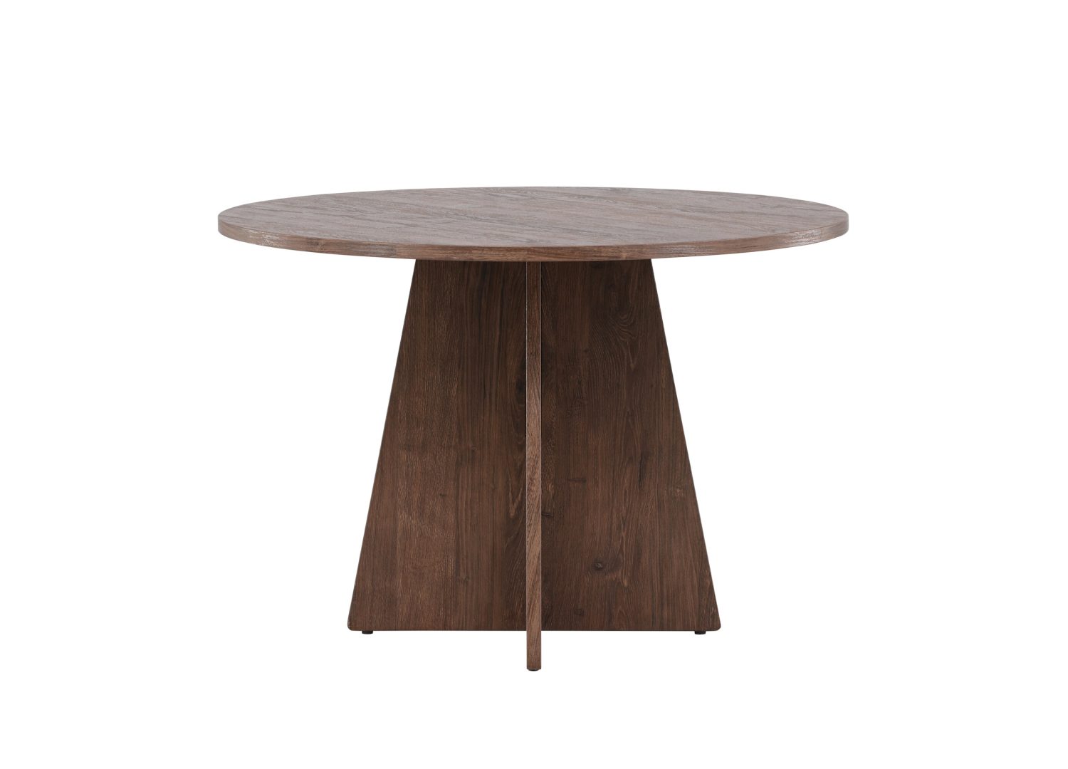 Détail de la table de repas Bootcut moka