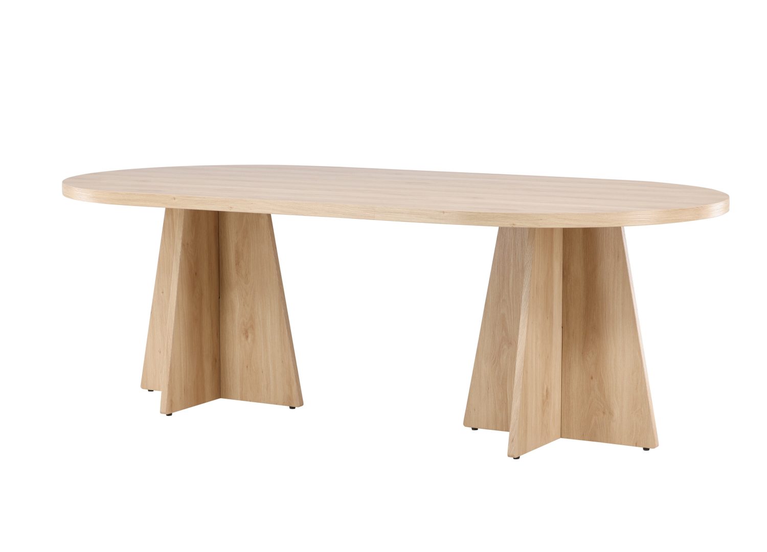 Table à manger Bootcut naturel vue sous un autre angle