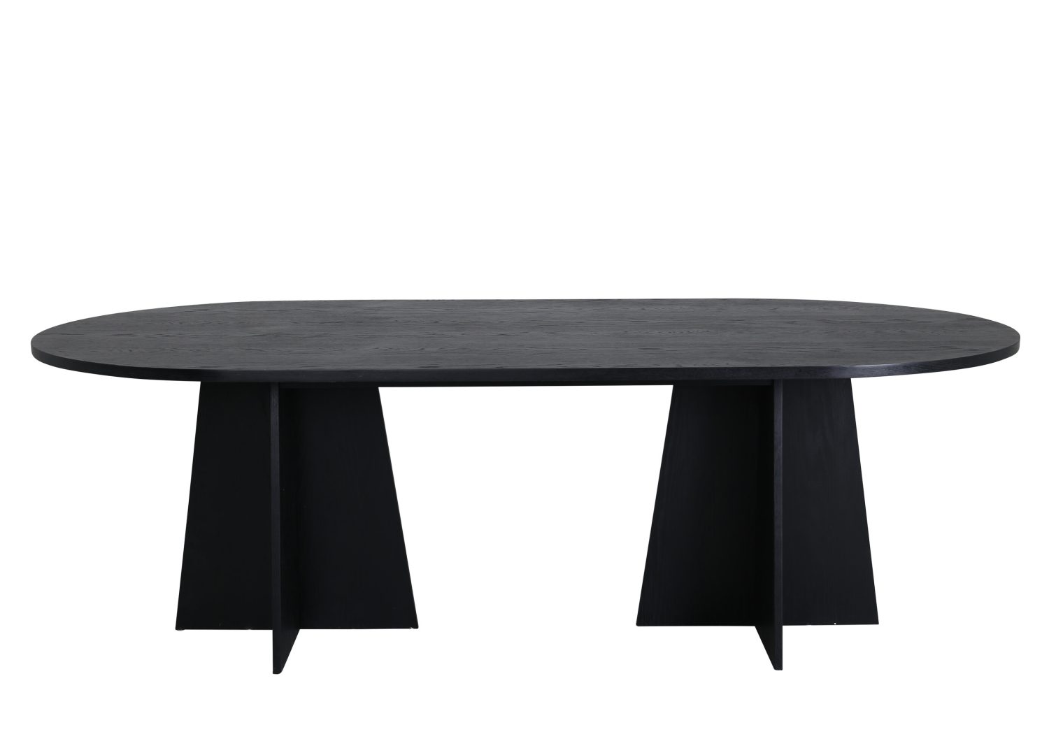 Table à manger Bootcut noir vue sous un autre angle