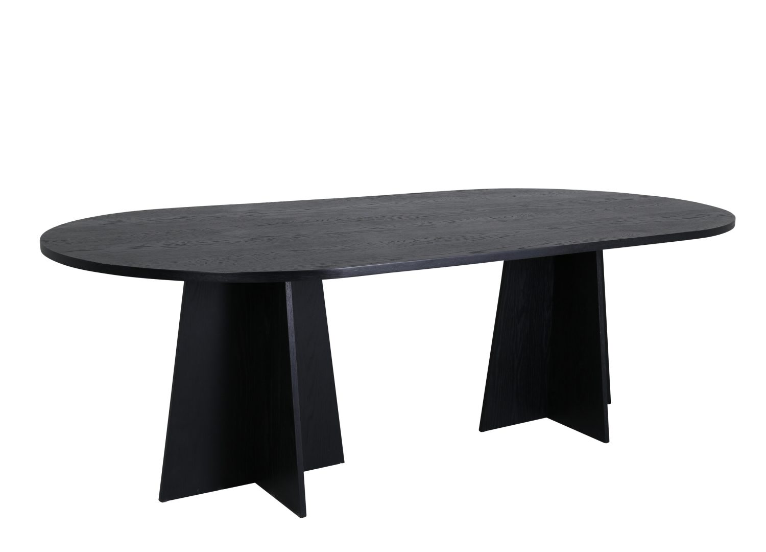 Vue produit de la table à manger Bootcut noir
