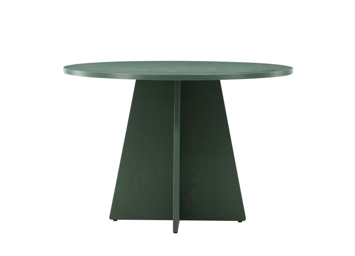 Détail de la table de repas Bootcut vert