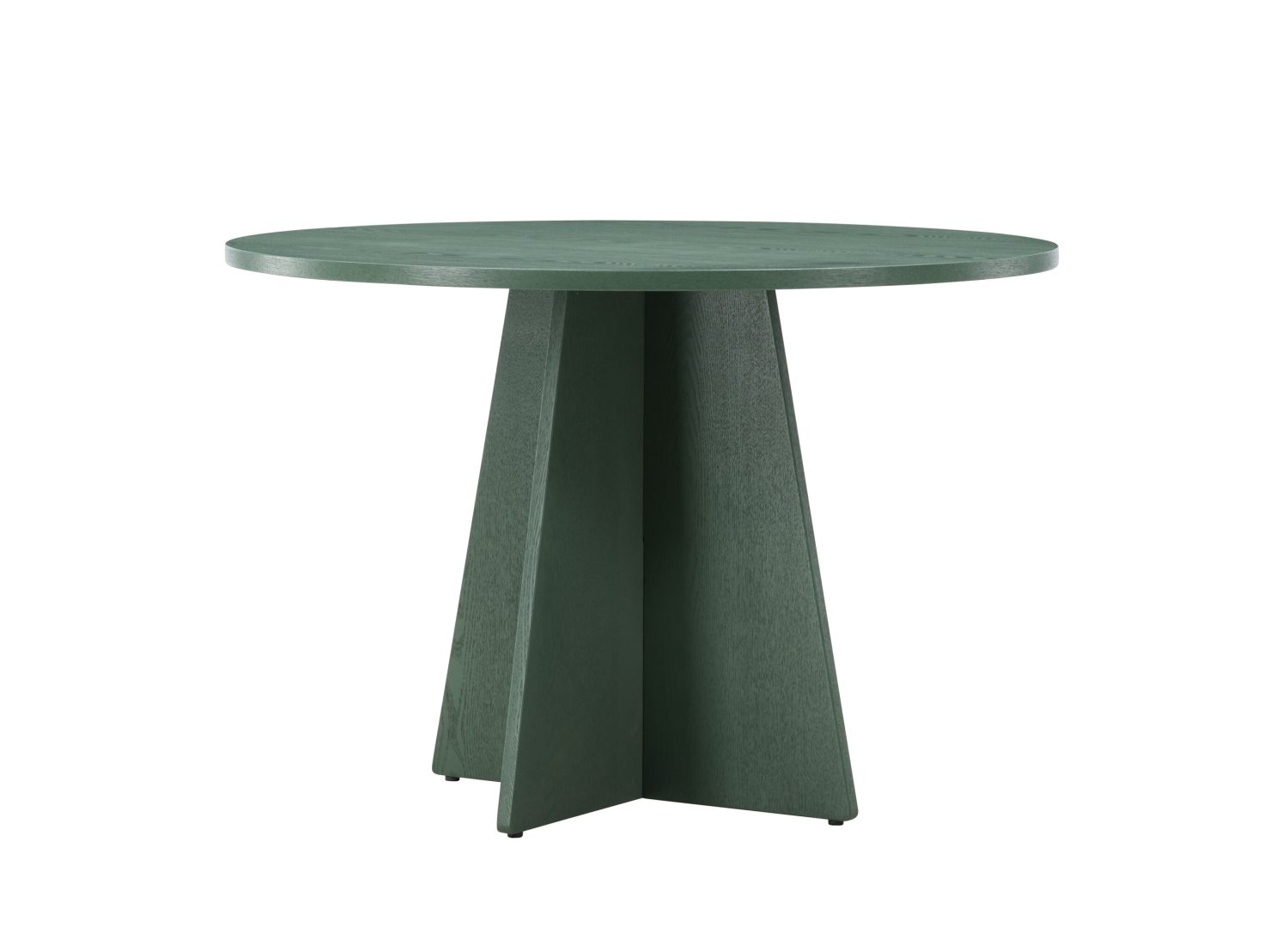 Table à manger Bootcut vert vue sous un autre angle