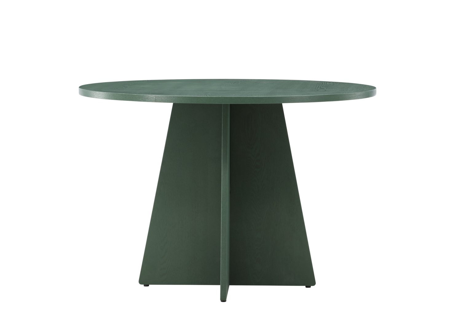 Détail de la table de repas Bootcut vert
