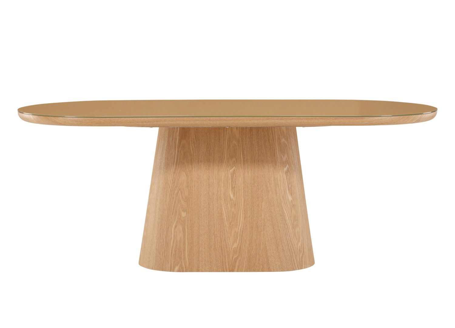 Détail de la table de repas Castor naturel