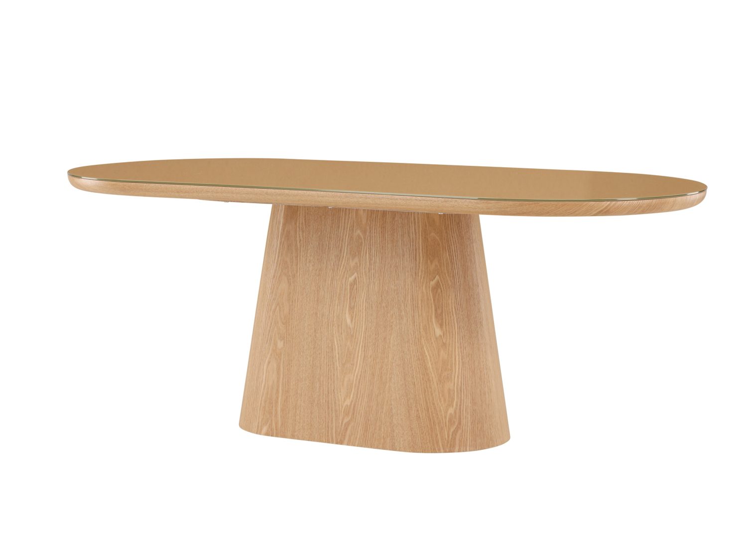 Table à manger Castor naturel vue sous un autre angle