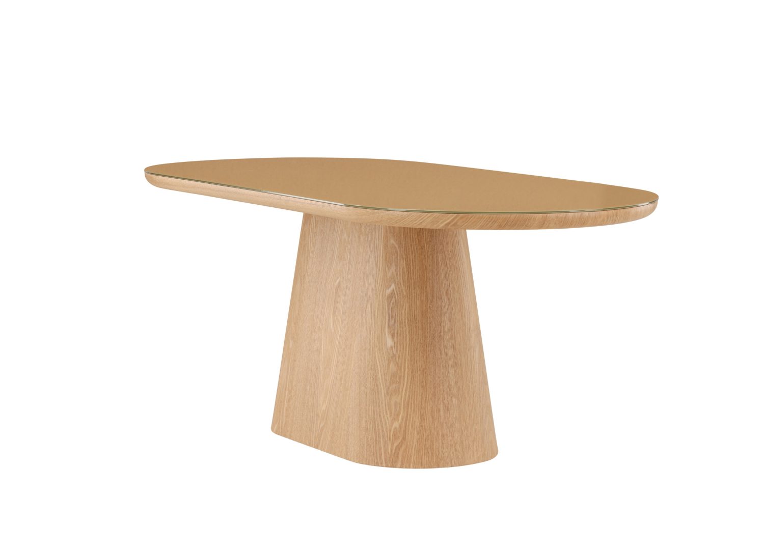 Vue produit de la table à manger Castor naturel