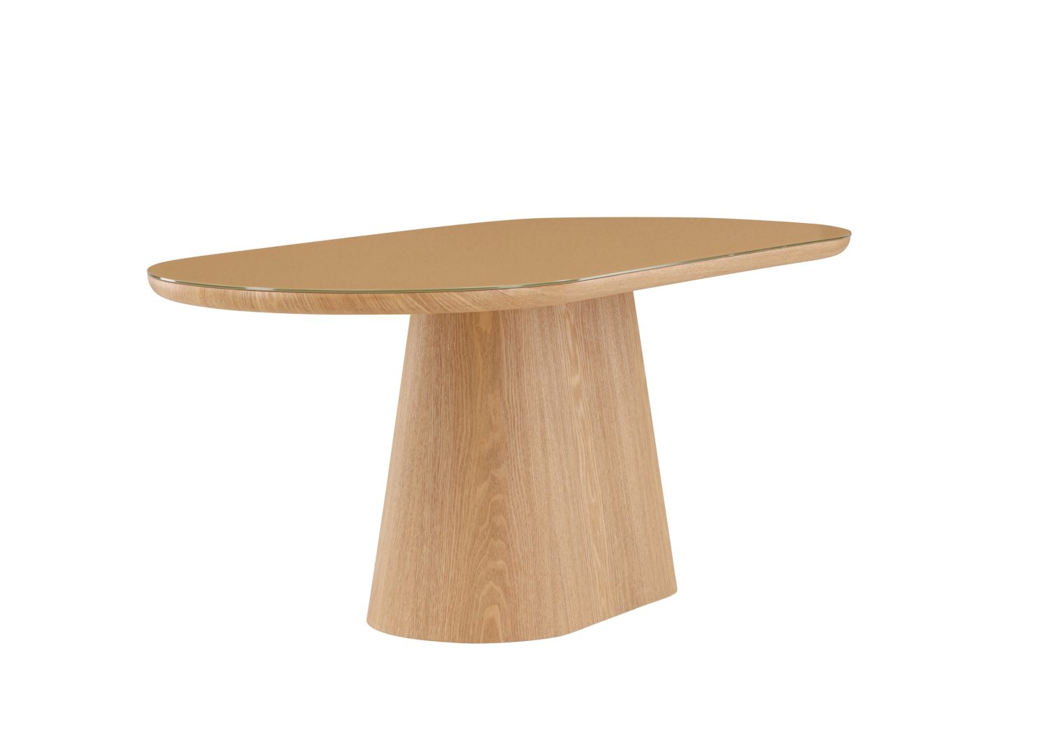 Table à manger Castor naturel vue sous un autre angle