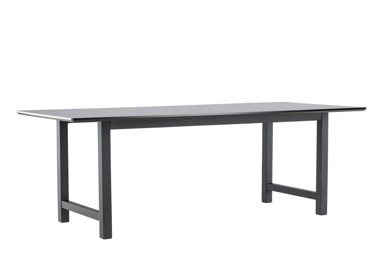 Vue produit de la table à manger Count noir