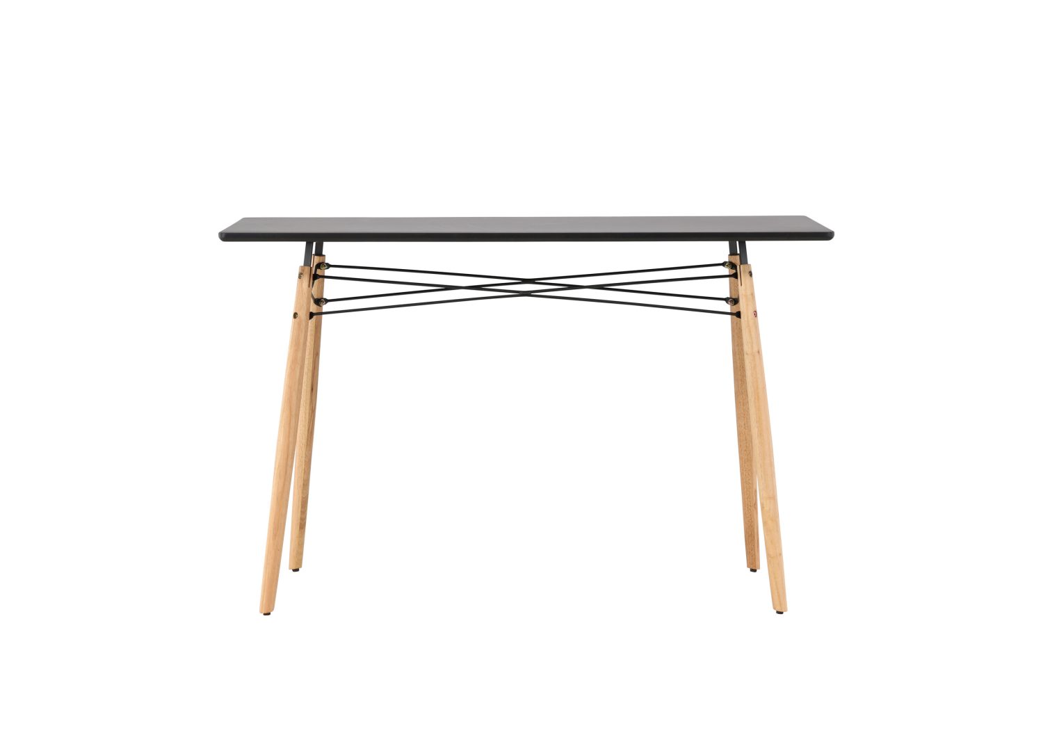 Détail de la table de repas Danburi noir