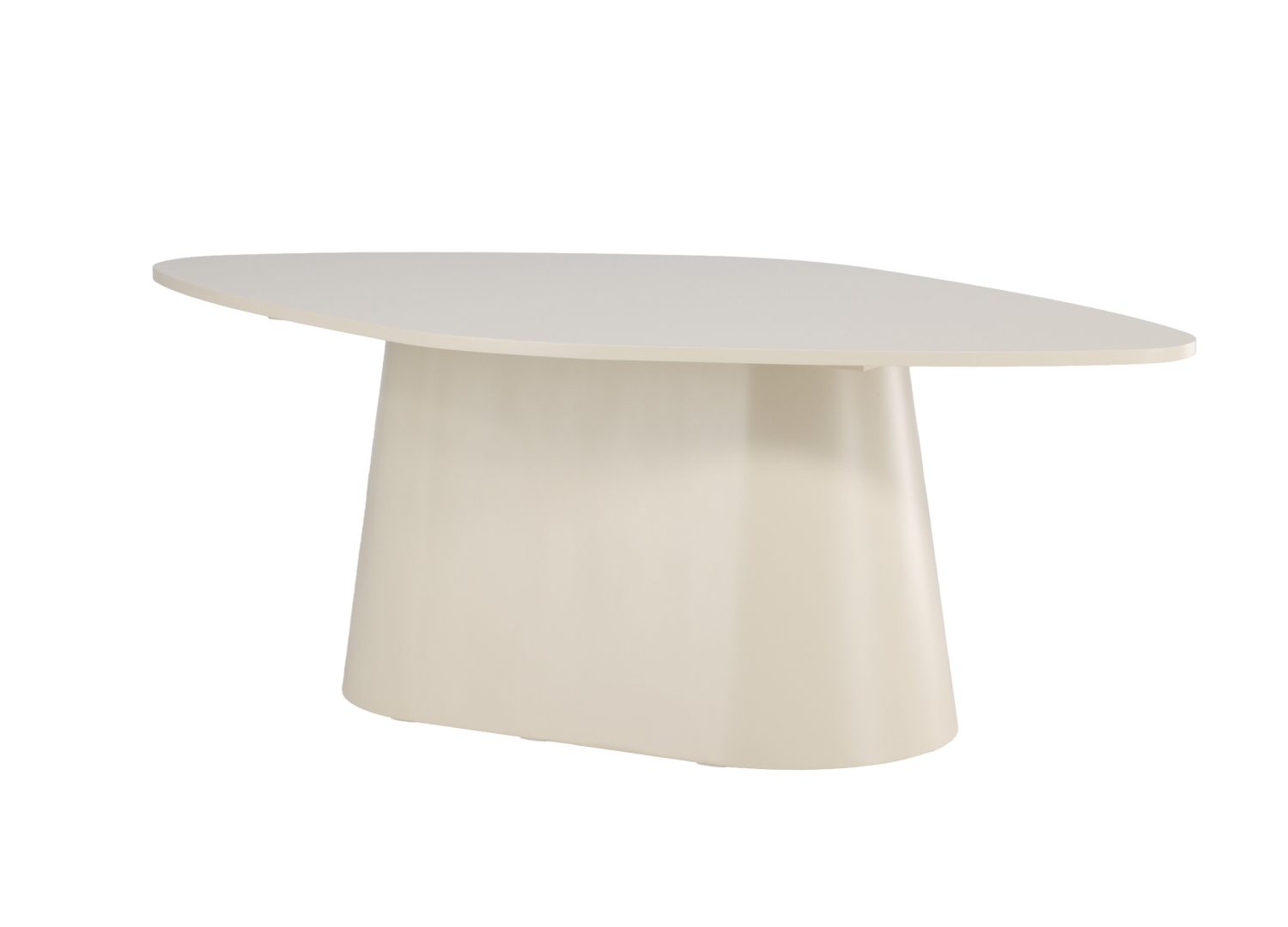 Table à manger Diamond beige vue sous un autre angle