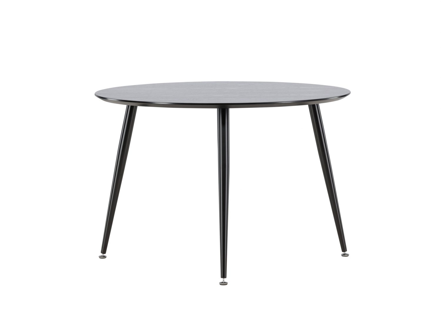 Table à manger Dipp noir vue sous un autre angle