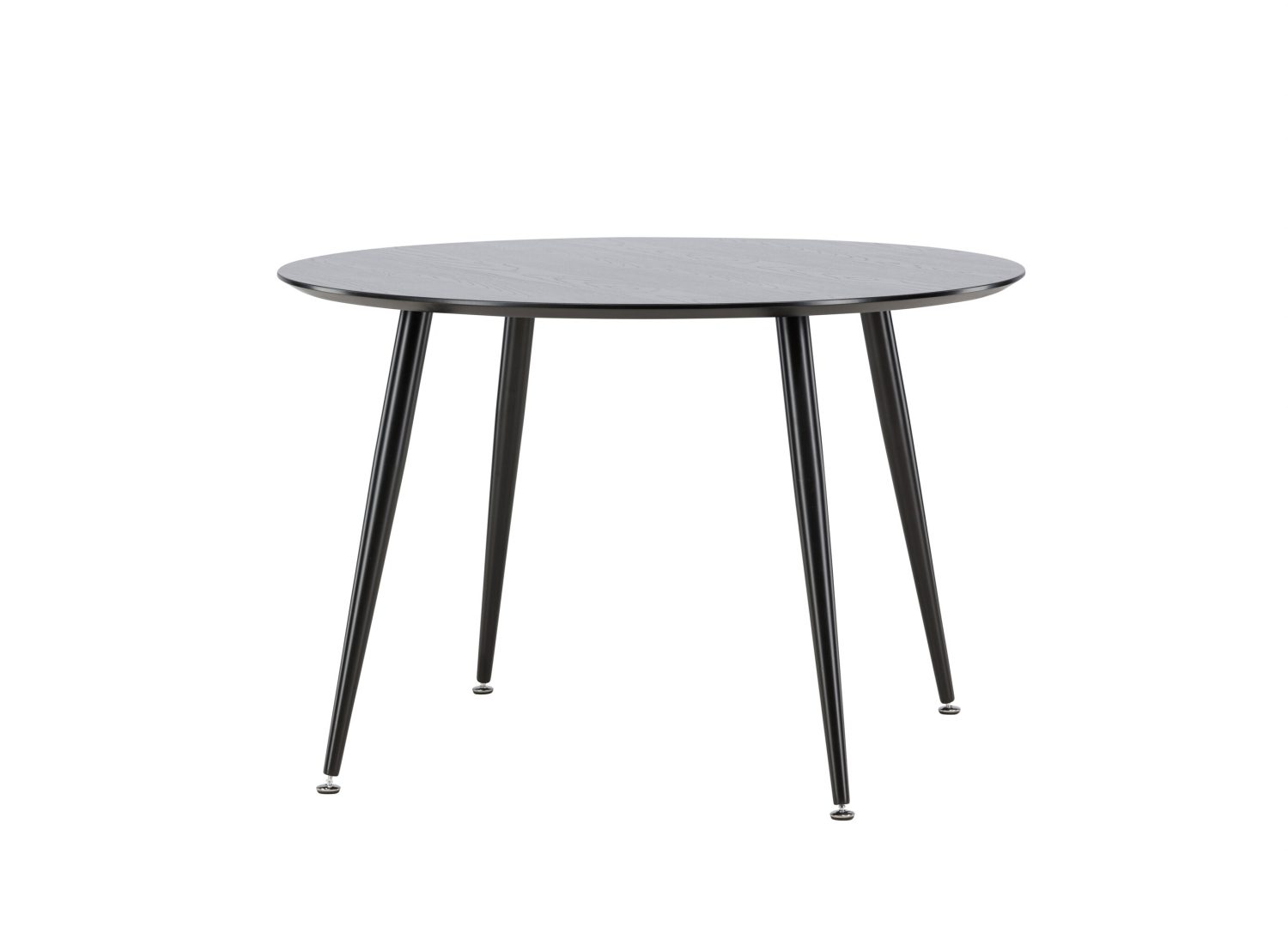 Table à manger Dipp noir vue sous un autre angle