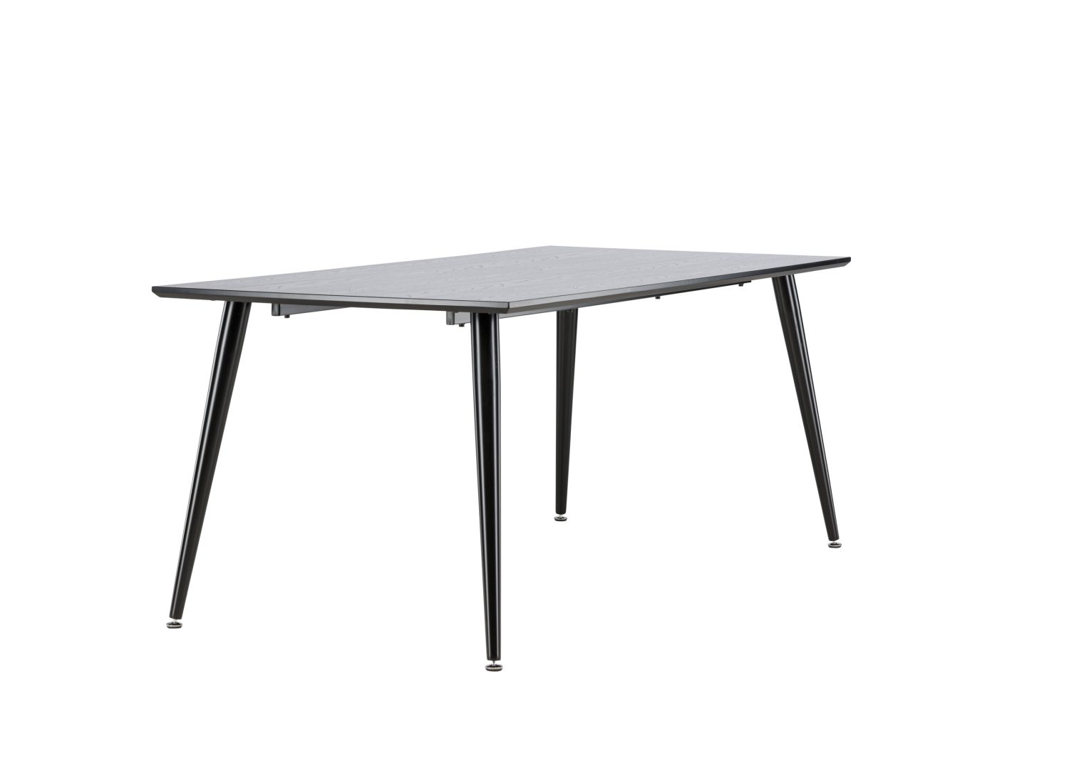 Table à manger Dipp noir vue sous un autre angle