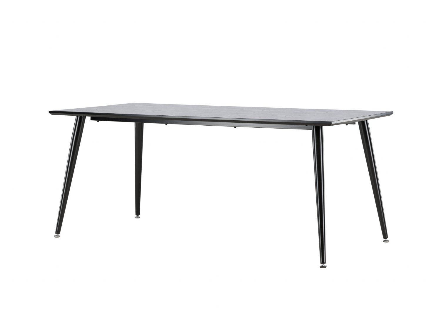 Table à manger Dipp noir vue sous un autre angle