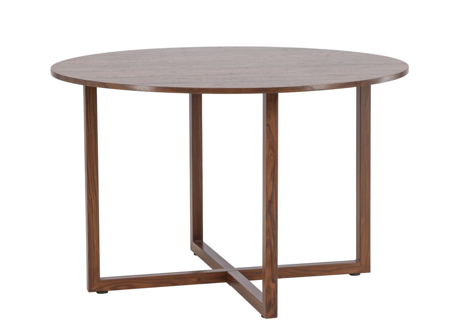 Table à manger Durango noyer vue sous un autre angle