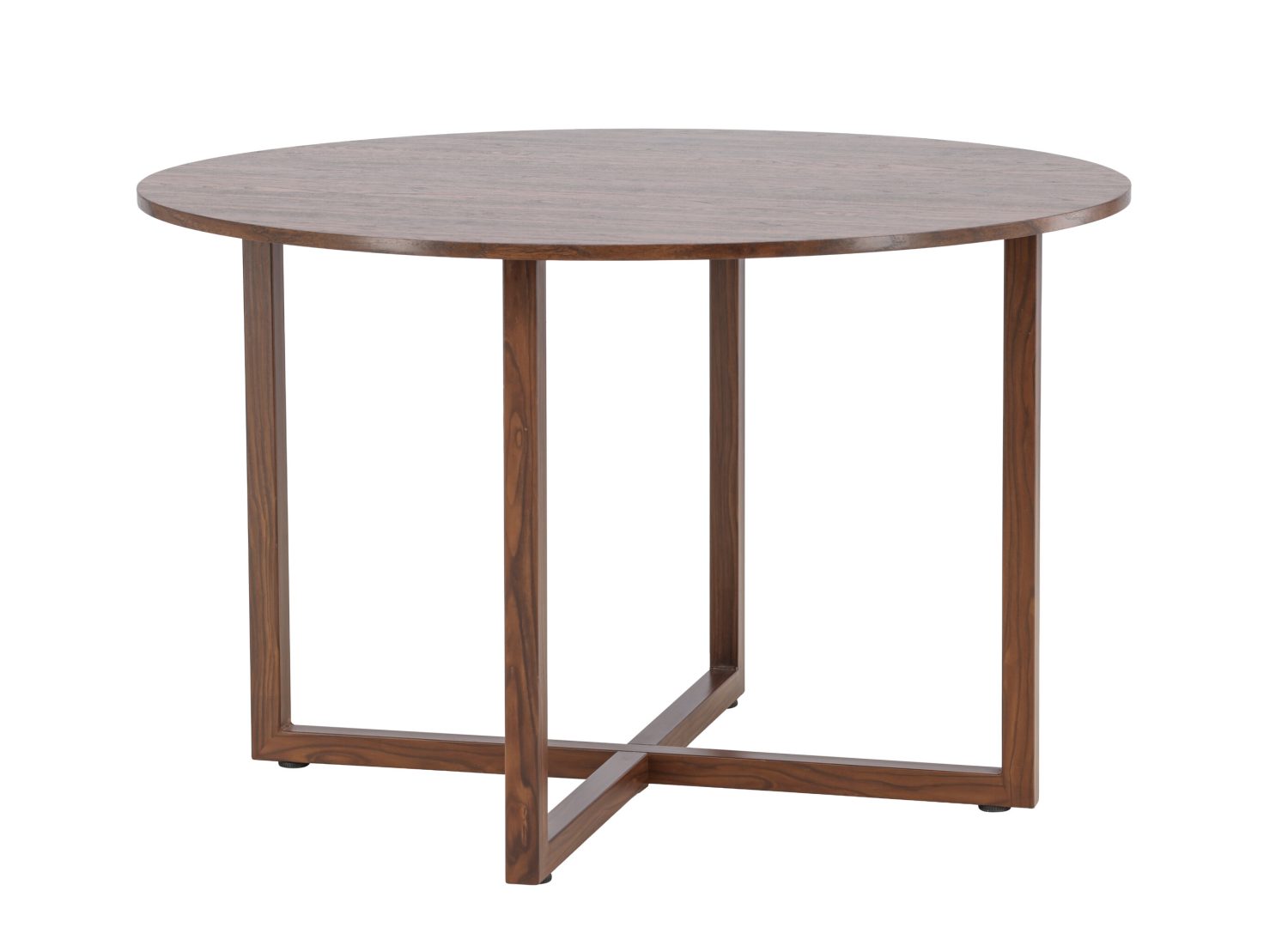 Vue produit de la table à manger Durango noyer