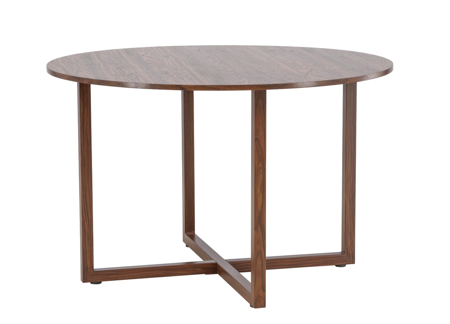 Table à manger Durango noyer vue sous un autre angle