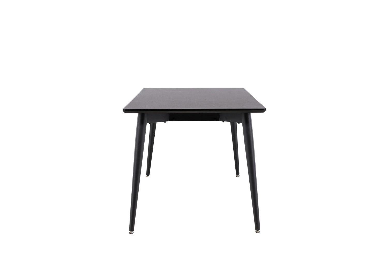 Détail de la table de repas Ellis noir