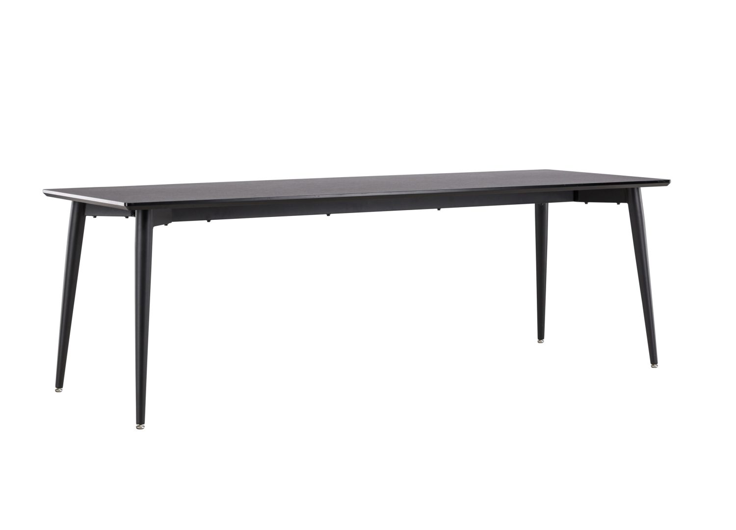 Vue produit de la table à manger Ellis noir