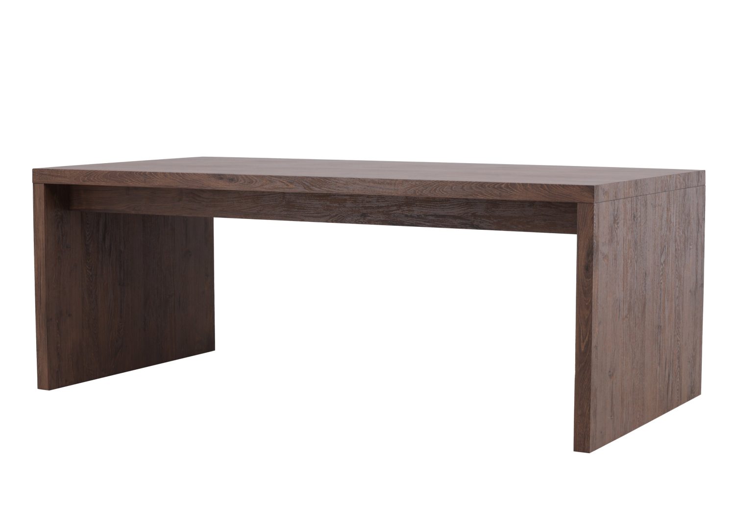 Table à manger Evone moka vue sous un autre angle