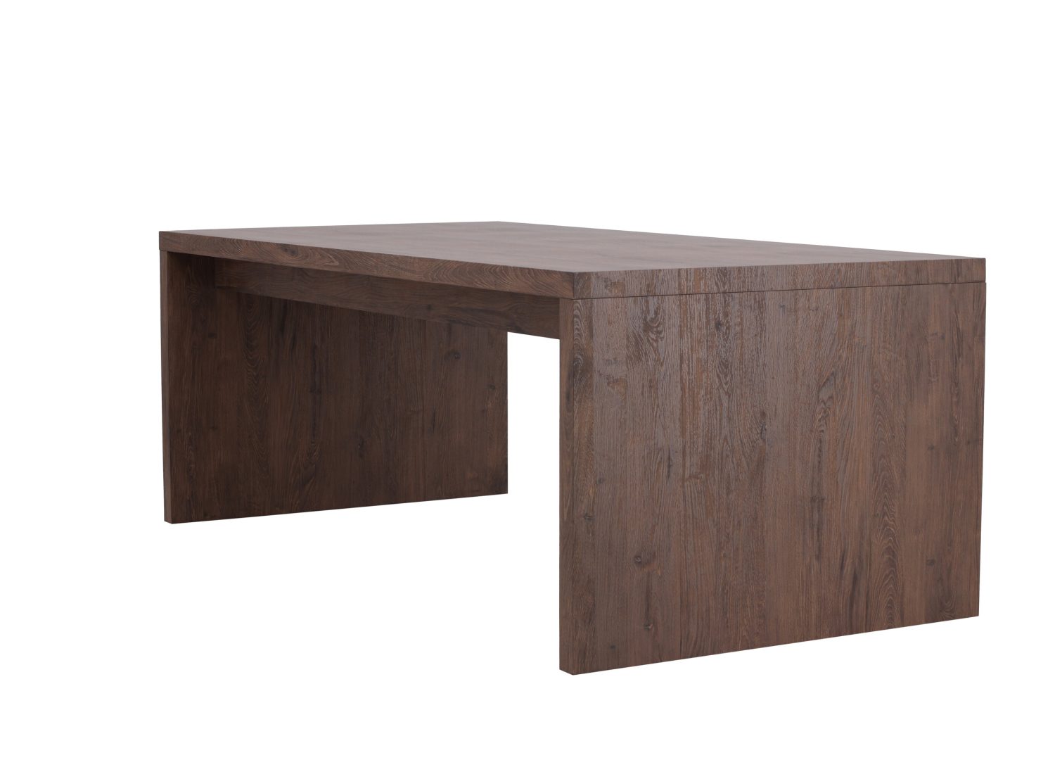 Vue produit de la table à manger Evone moka