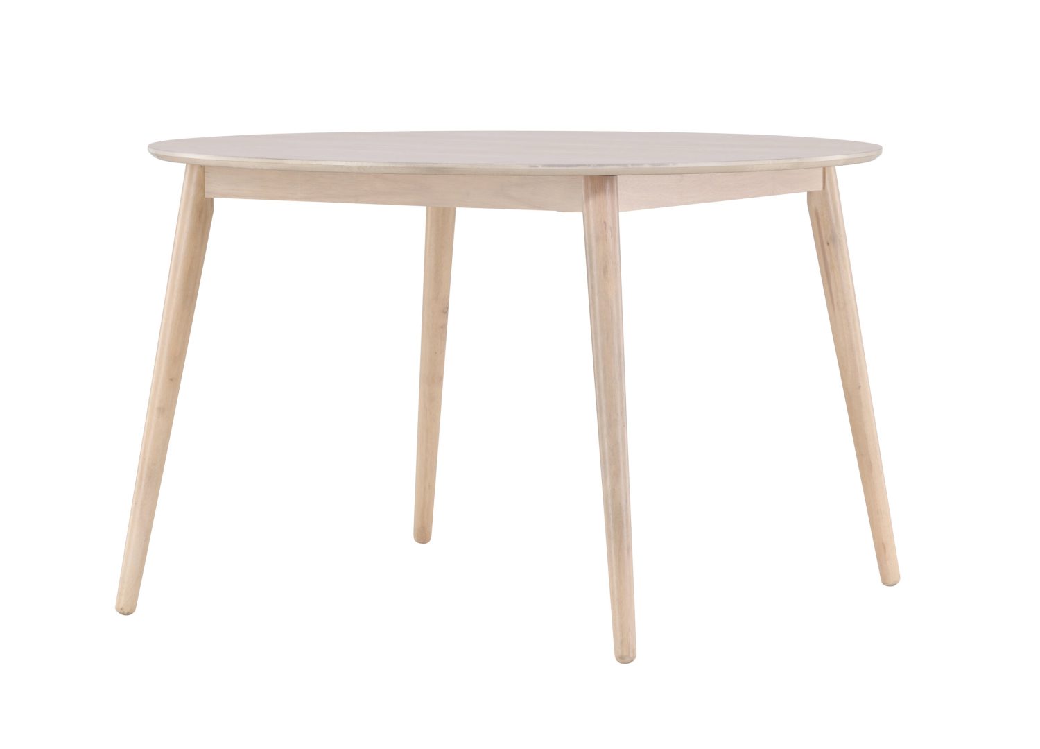 Table à manger Flora blanchi vue sous un autre angle