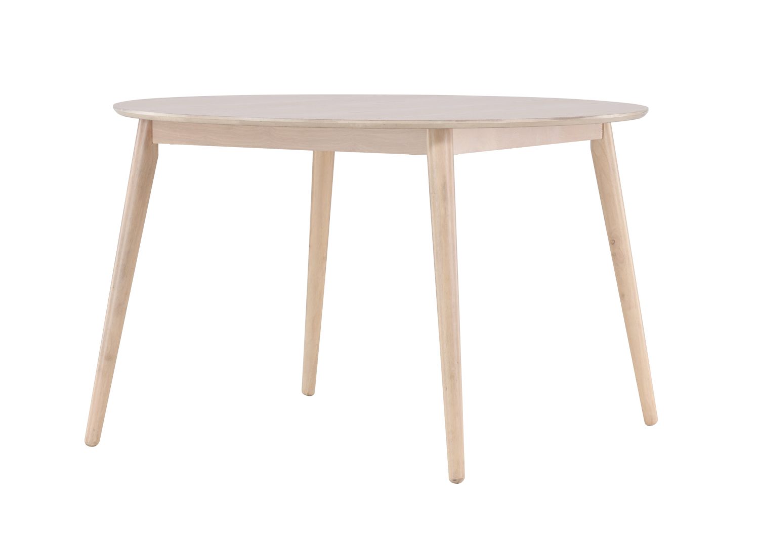Table à manger Flora blanchi vue sous un autre angle