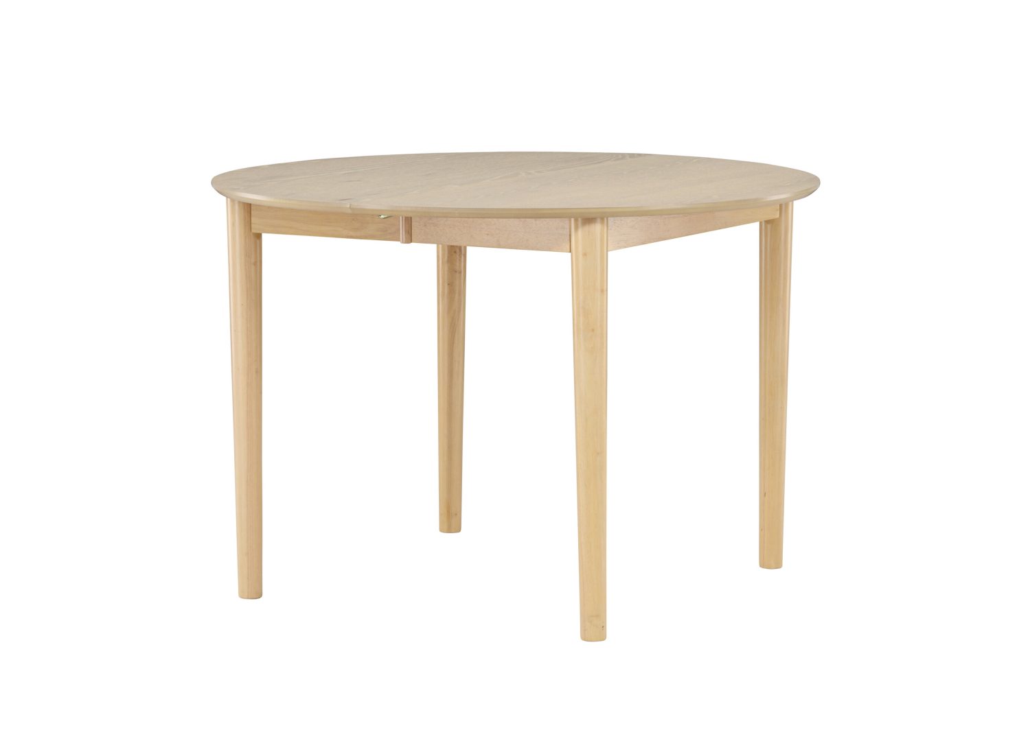 Table à manger Gilda blanchi vue sous un autre angle