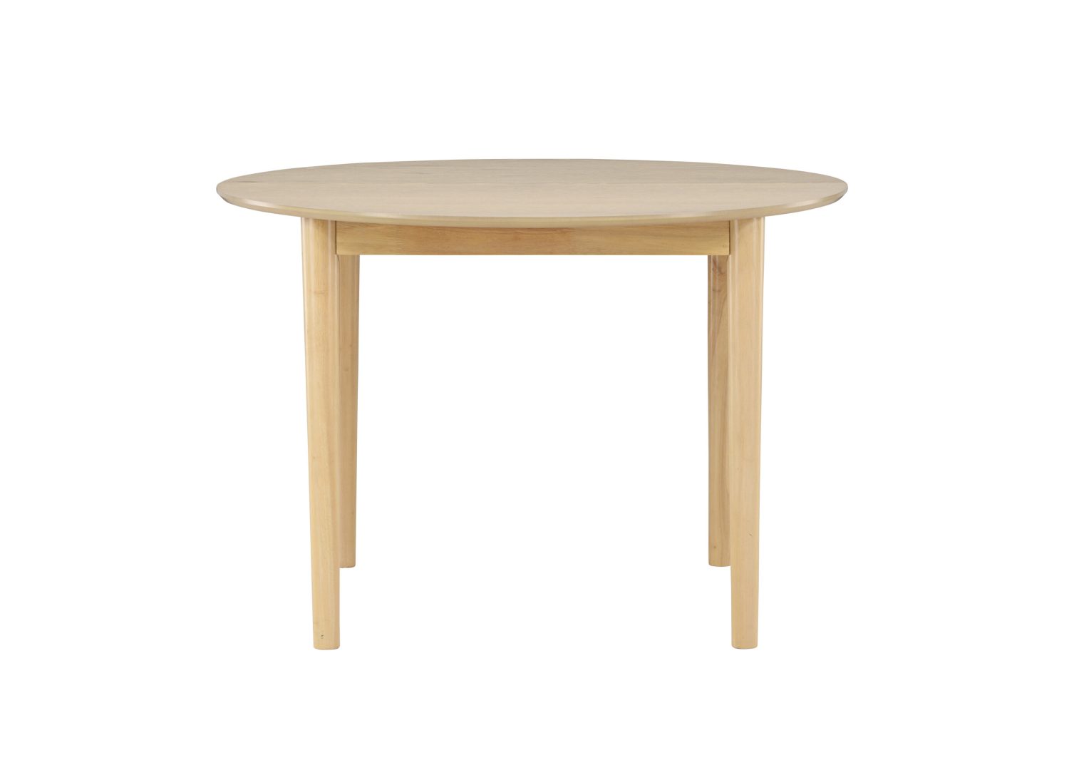 Détail de la table de repas Gilda blanchi