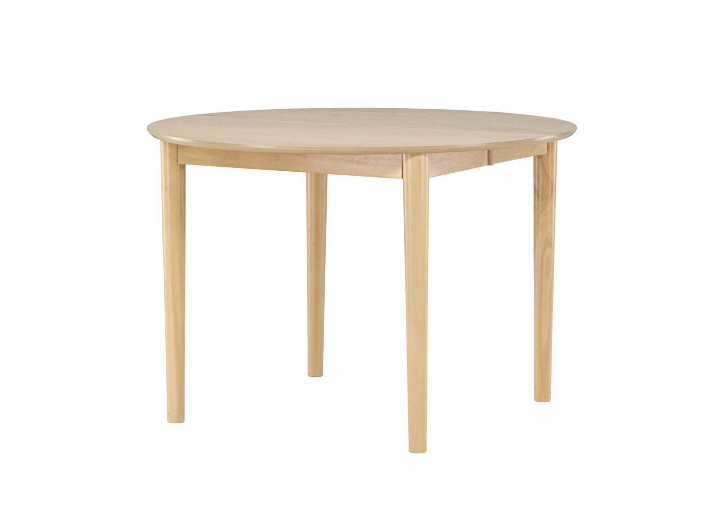 Table à manger Gilda blanchi vue sous un autre angle