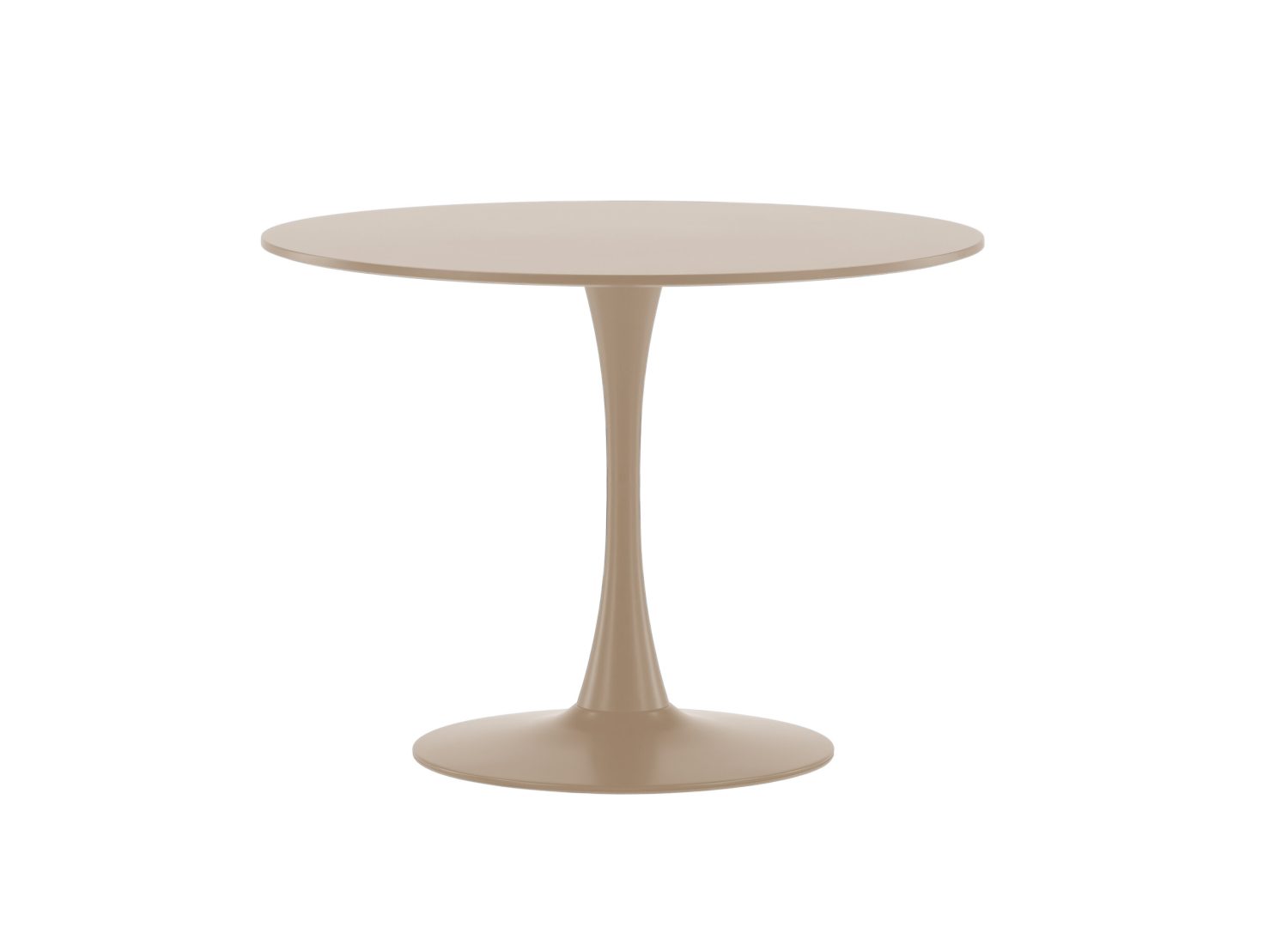 Détail de la table de repas Glade beige