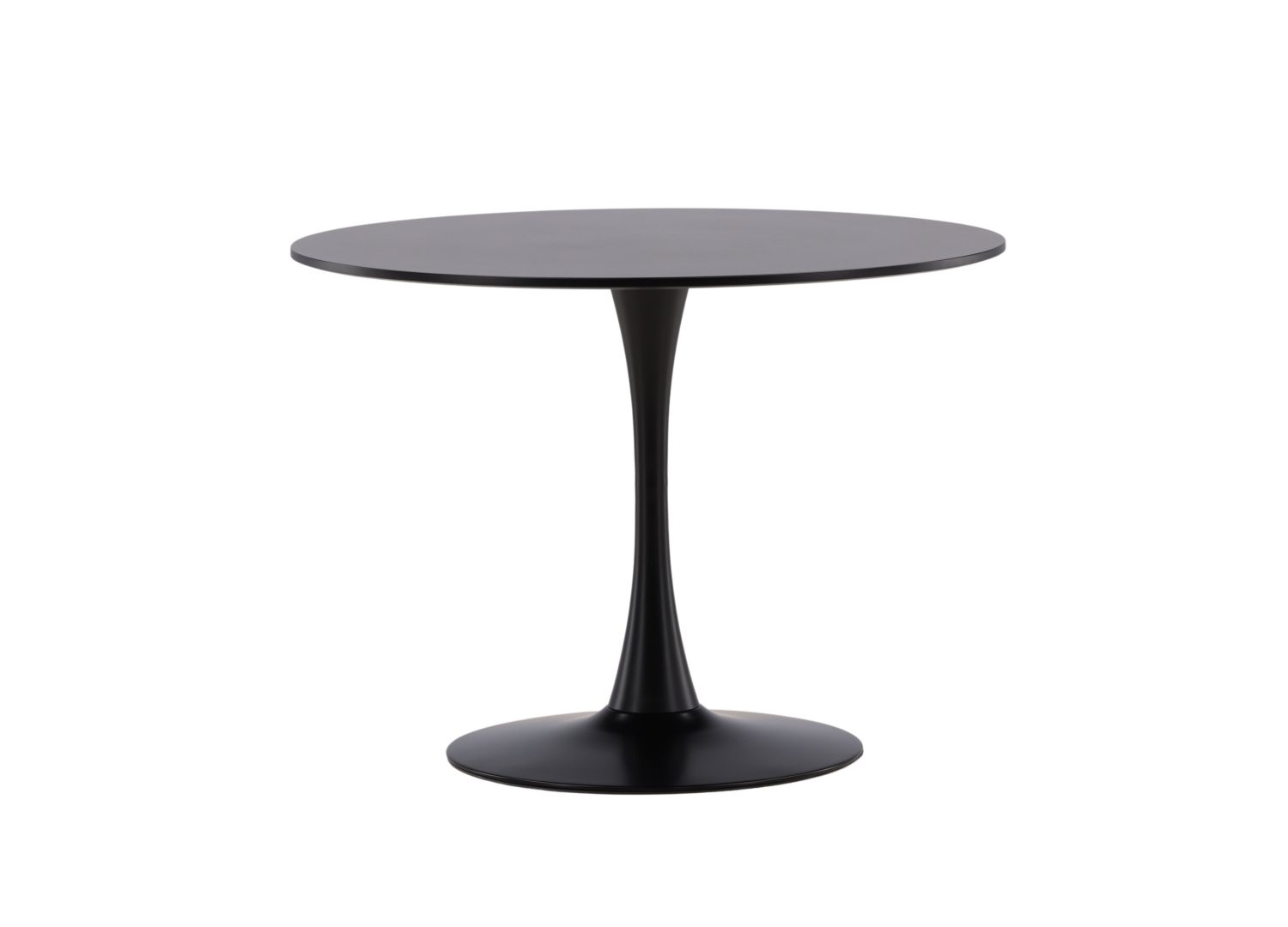 Détail de la table de repas Glade noir