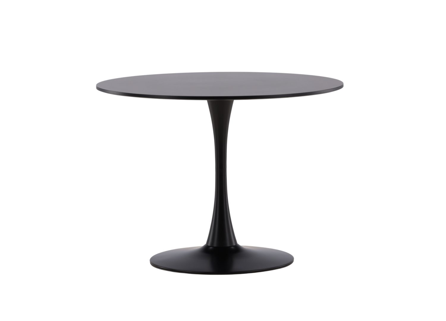 Table à manger Glade noir vue sous un autre angle