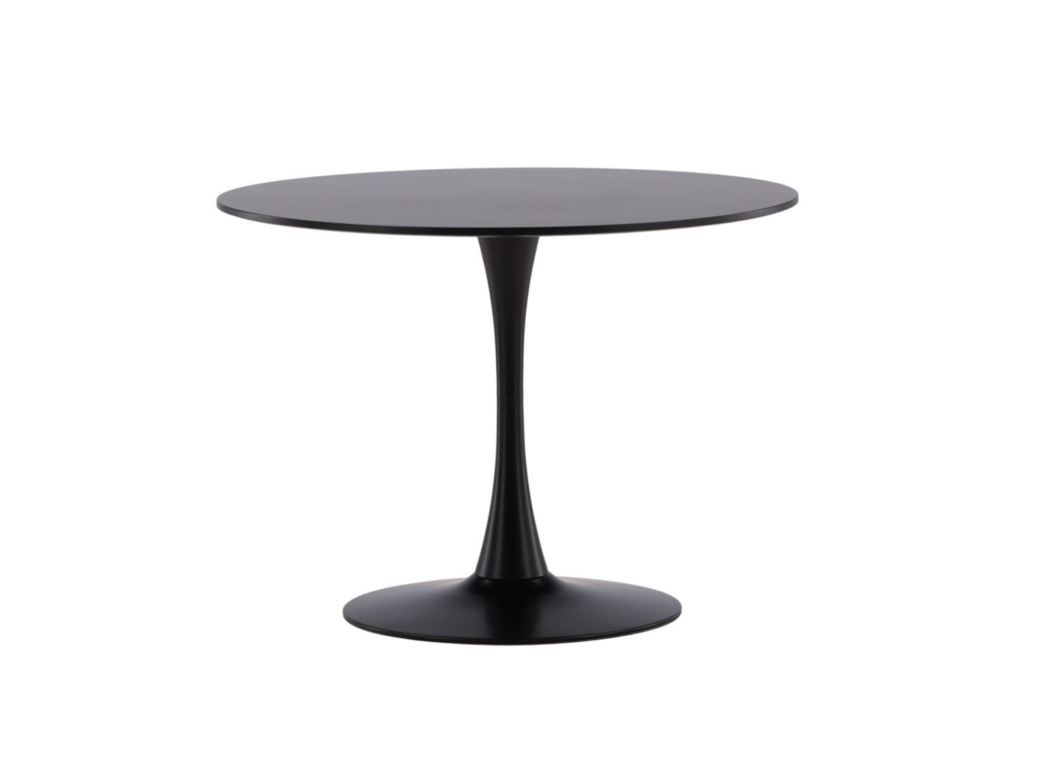 Détail de la table de repas Glade noir