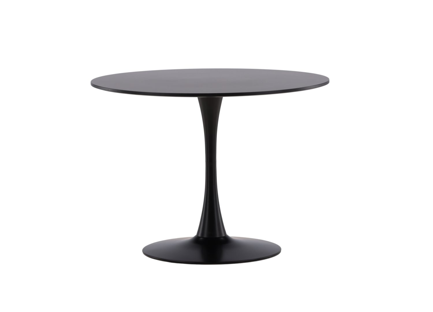 Table à manger Glade noir vue sous un autre angle